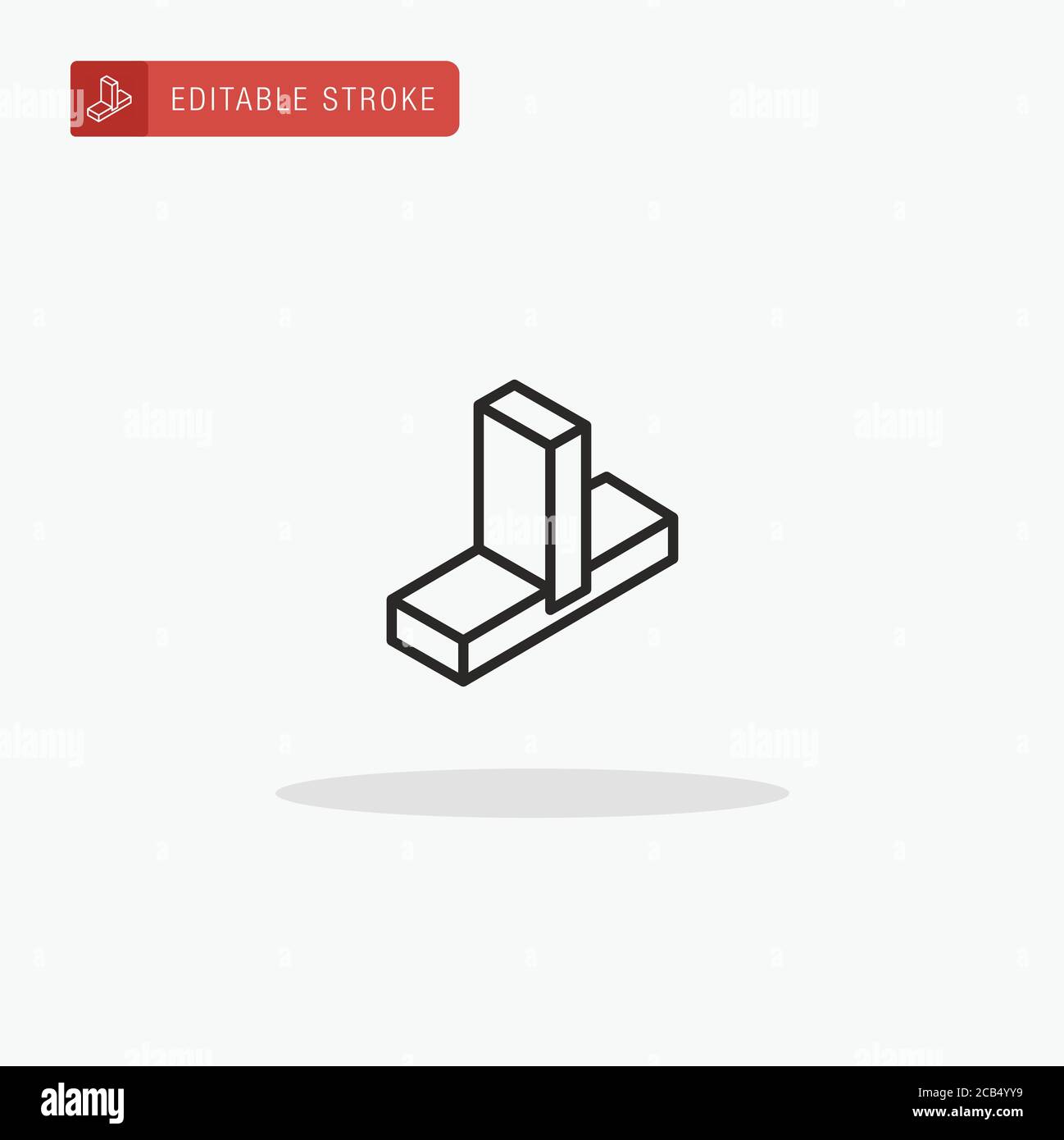 Through icon vector. Through icon for presentation Stock Vector Image ...