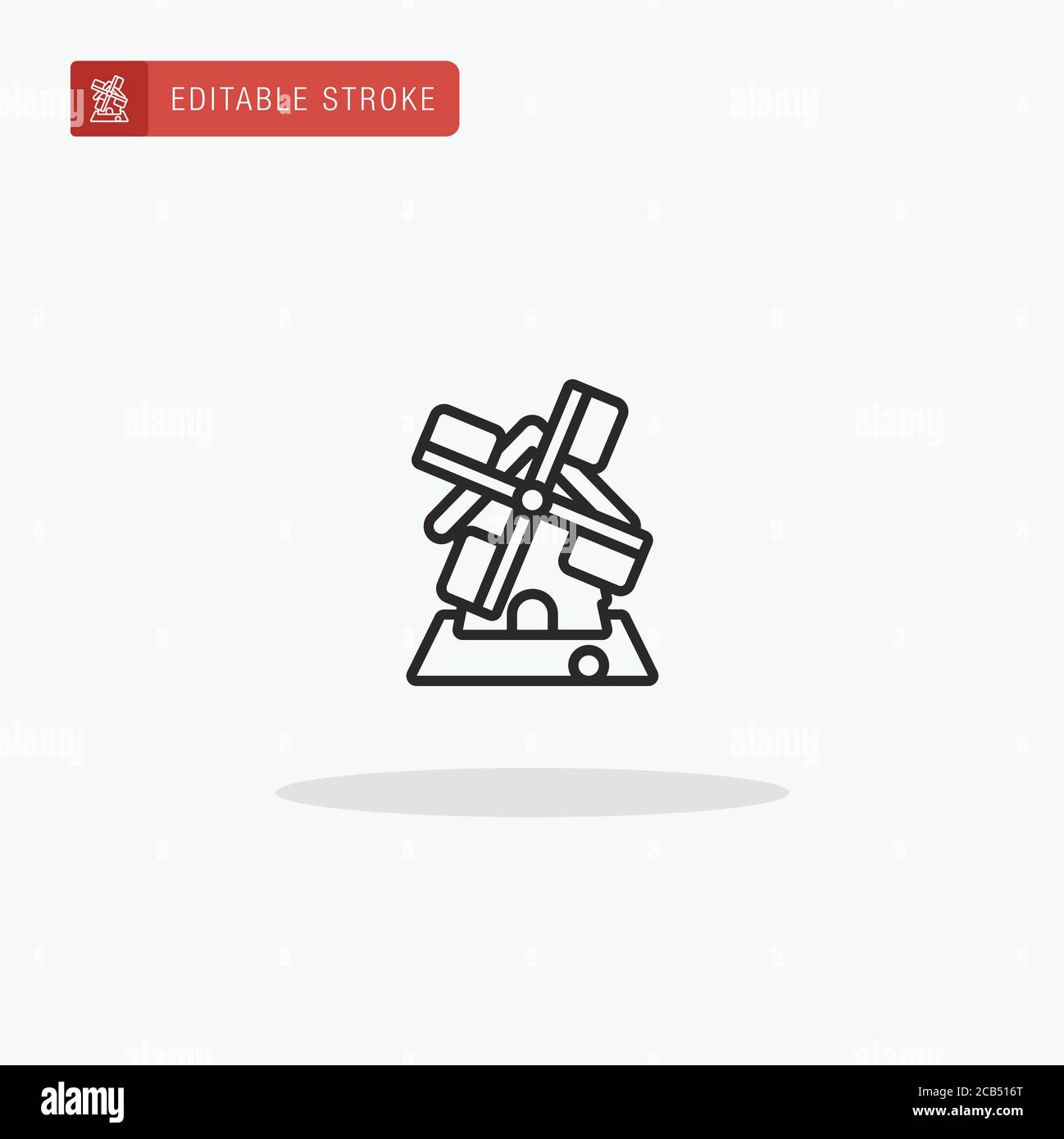 Minigolf icon vector. Minigolf icon for presentation. Stock Vector