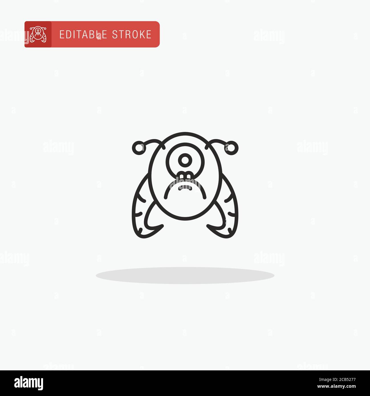 Cyclops icon vector. Cyclops icon for presentation Stock Vector Image ...