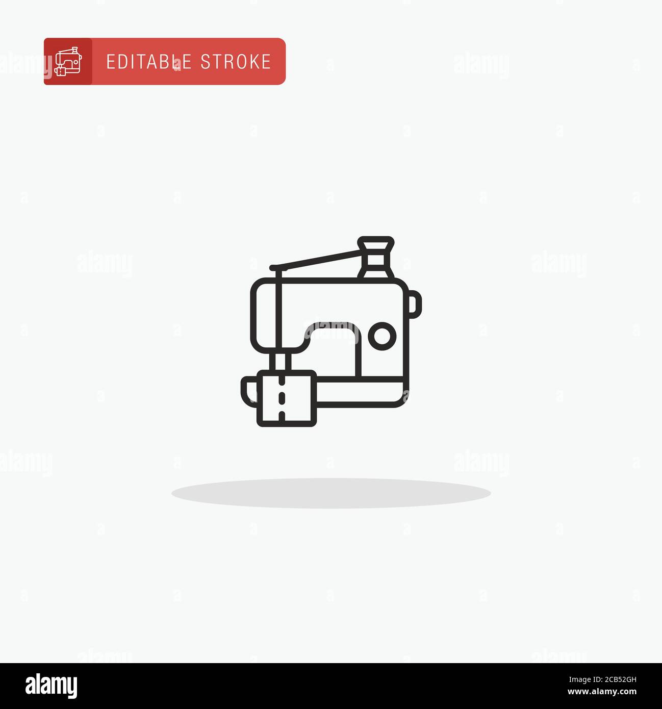 Sewing Machine Icon Vector Sewing Machine Icon For Presentation Stock Vector Image And Art Alamy 1468