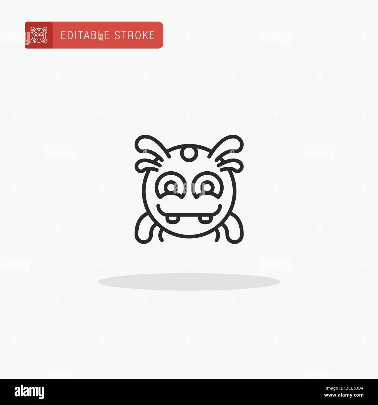 Monster icon vector. Monster icon for presentation Stock Vector Image ...