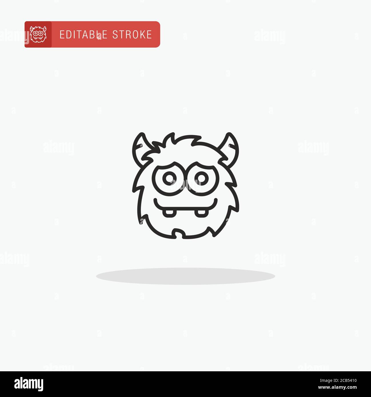 Monster icon vector. Monster icon for presentation Stock Vector Image ...