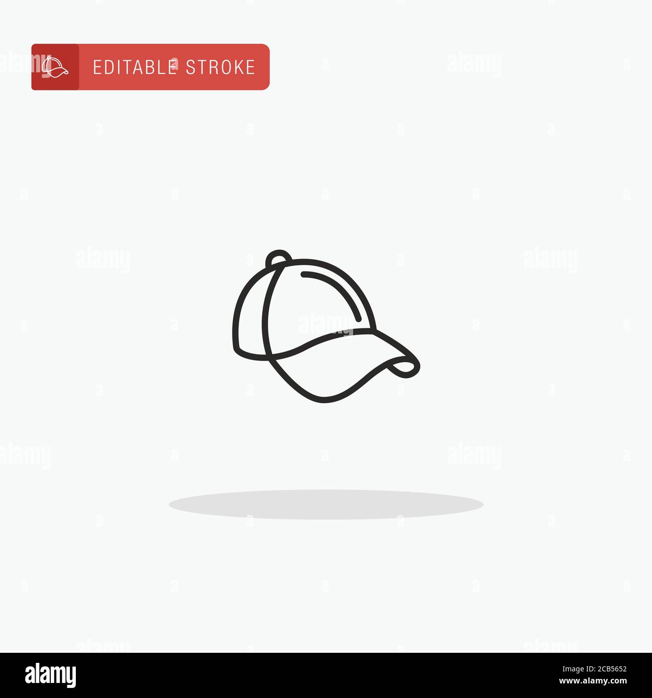 Cap icon vector. Cap icon for presentation Stock Vector Image & Art - Alamy