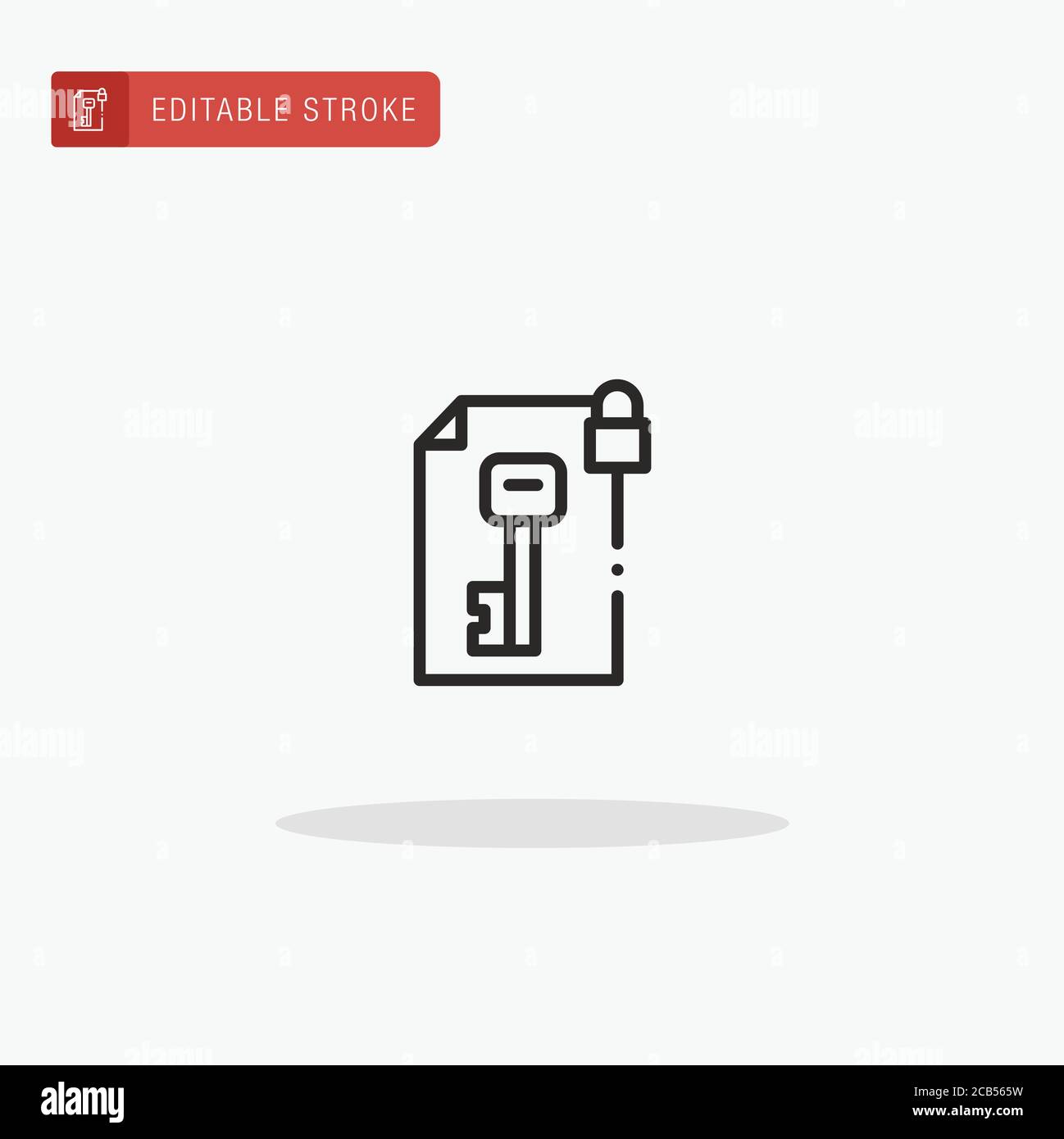 Data Encryption icon vector. Data Encryption icon for presentation ...