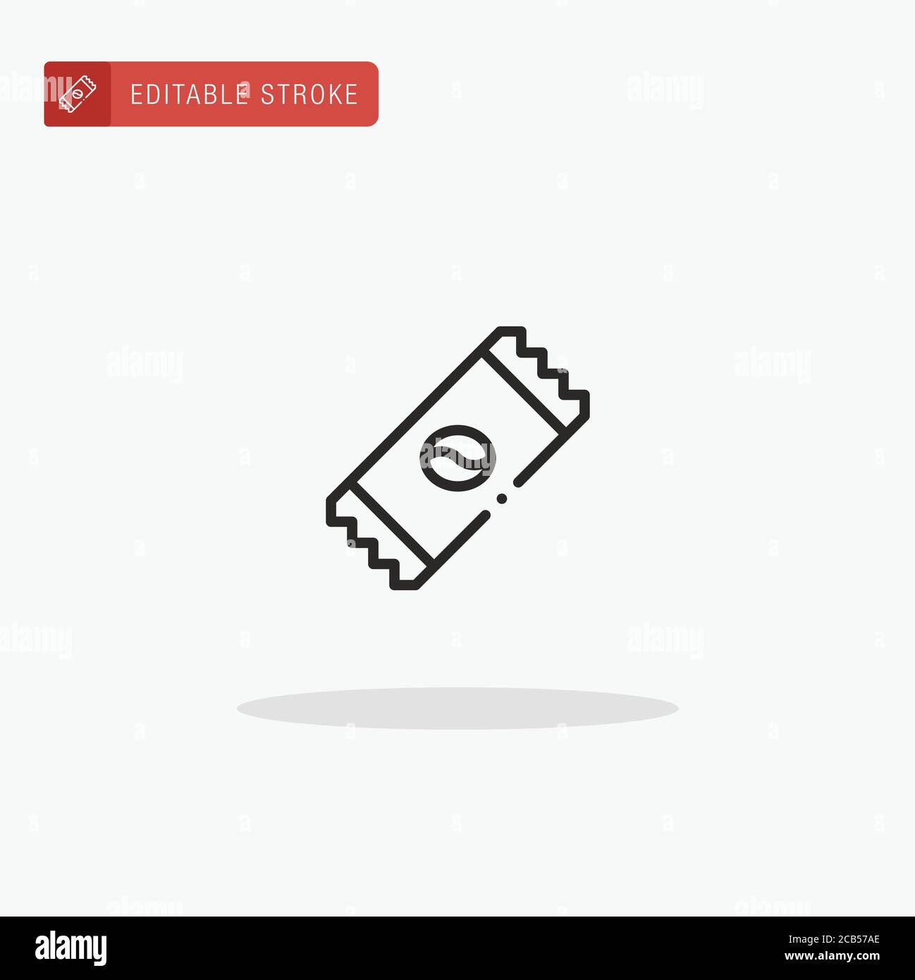 Instant Coffee icon vector. Instant Coffee icon for presentation Stock ...