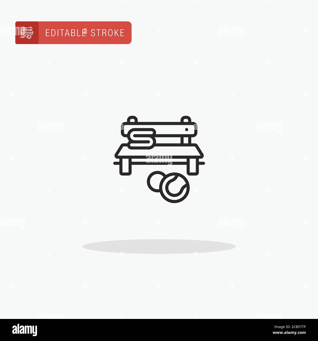 Bench icon vector. Bench icon for presentation Stock Vector Image & Art ...