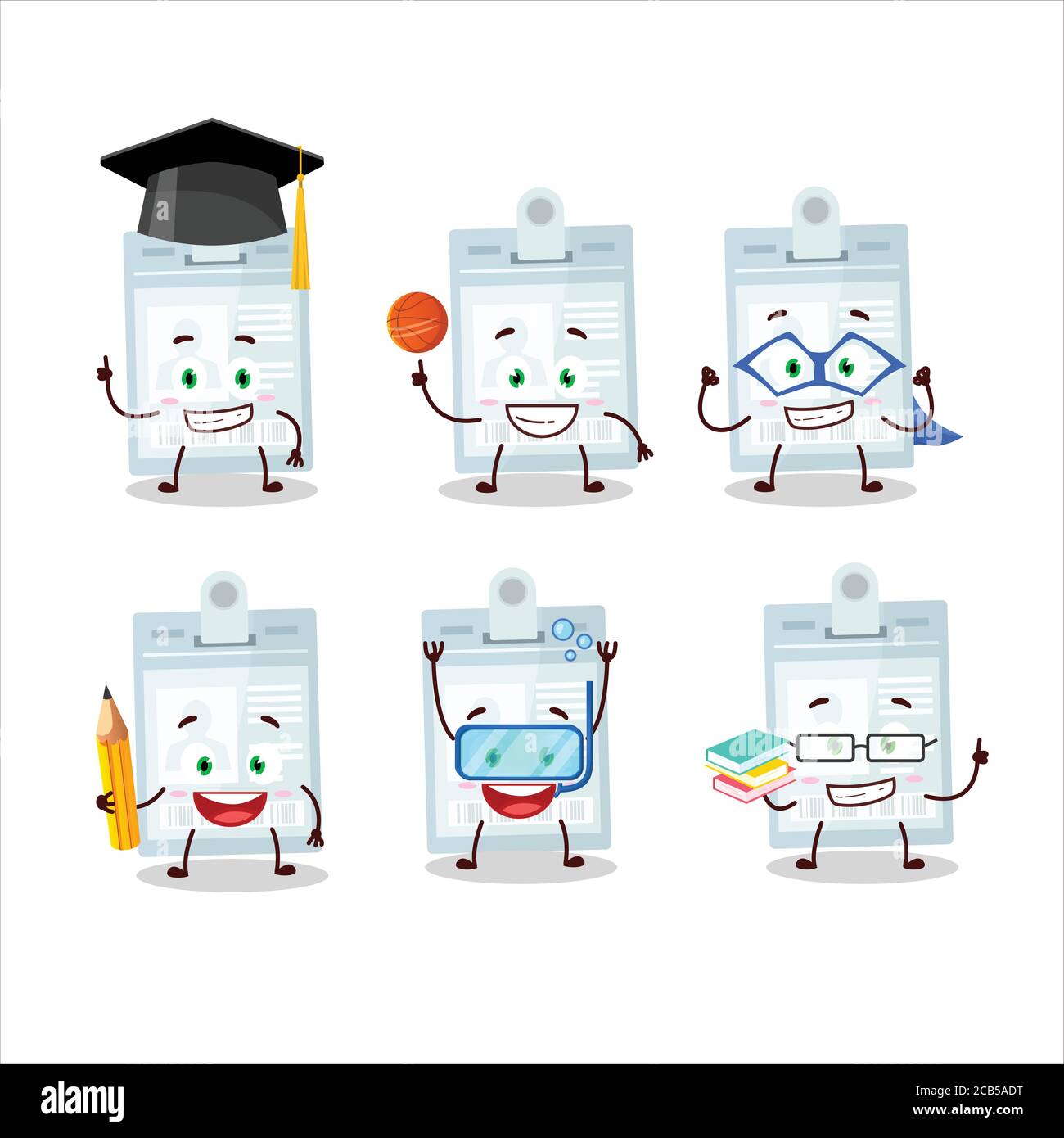 Student Id Card Vector