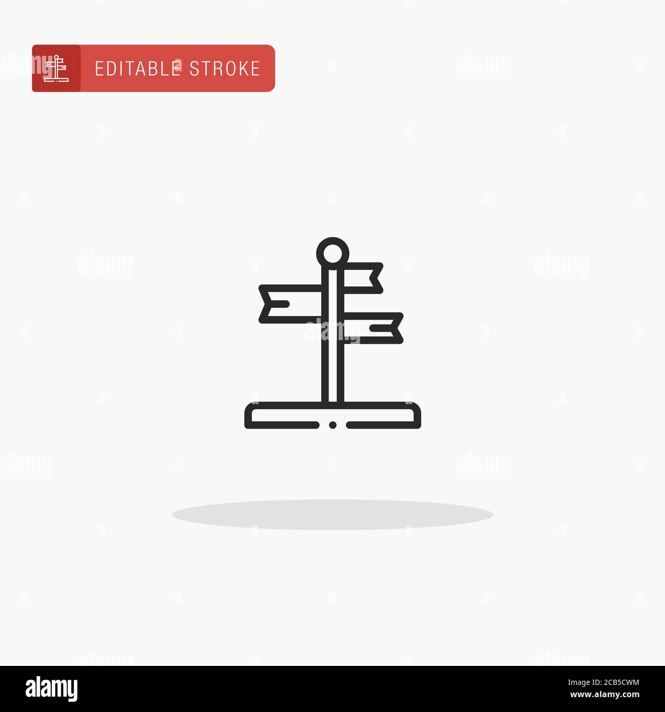 Directions icon vector. Directions icon for presentation Stock Vector ...