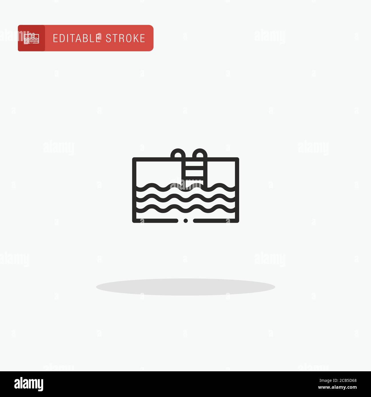 Pool icon vector. Pool icon for presentation Stock Vector Image & Art ...