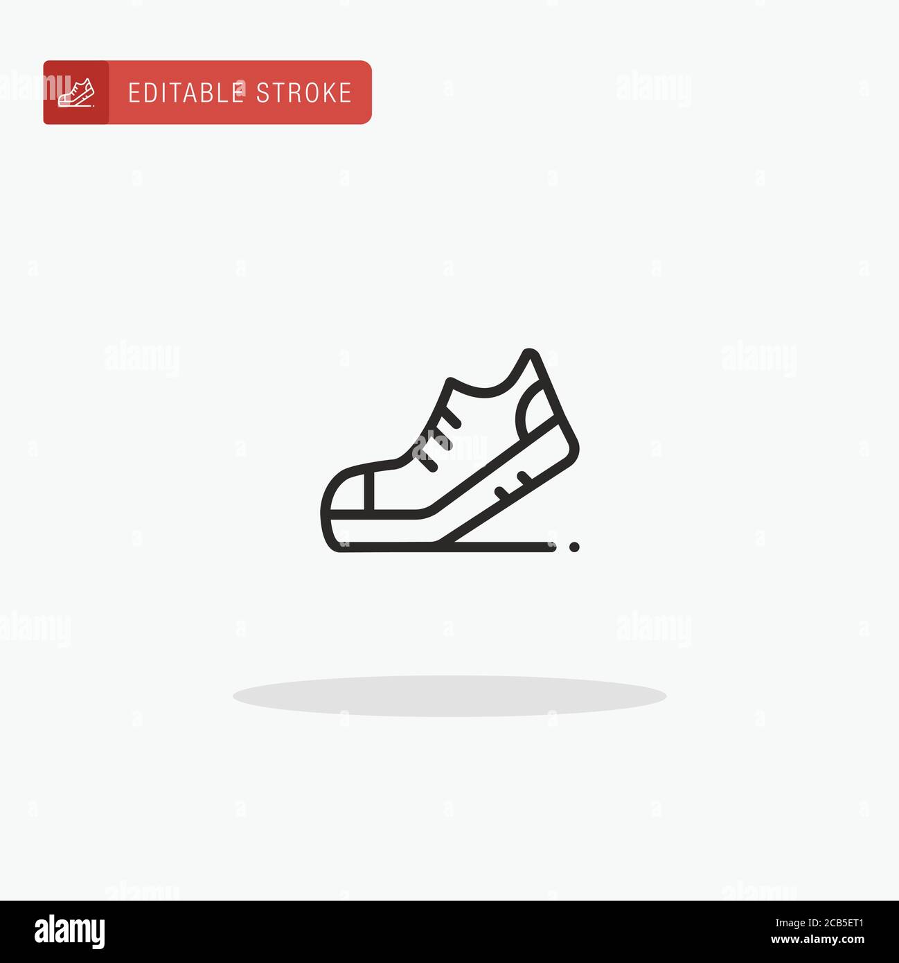 Running Shoes icon vector. Running Shoes icon for presentation Stock Vector  Image & Art - Alamy