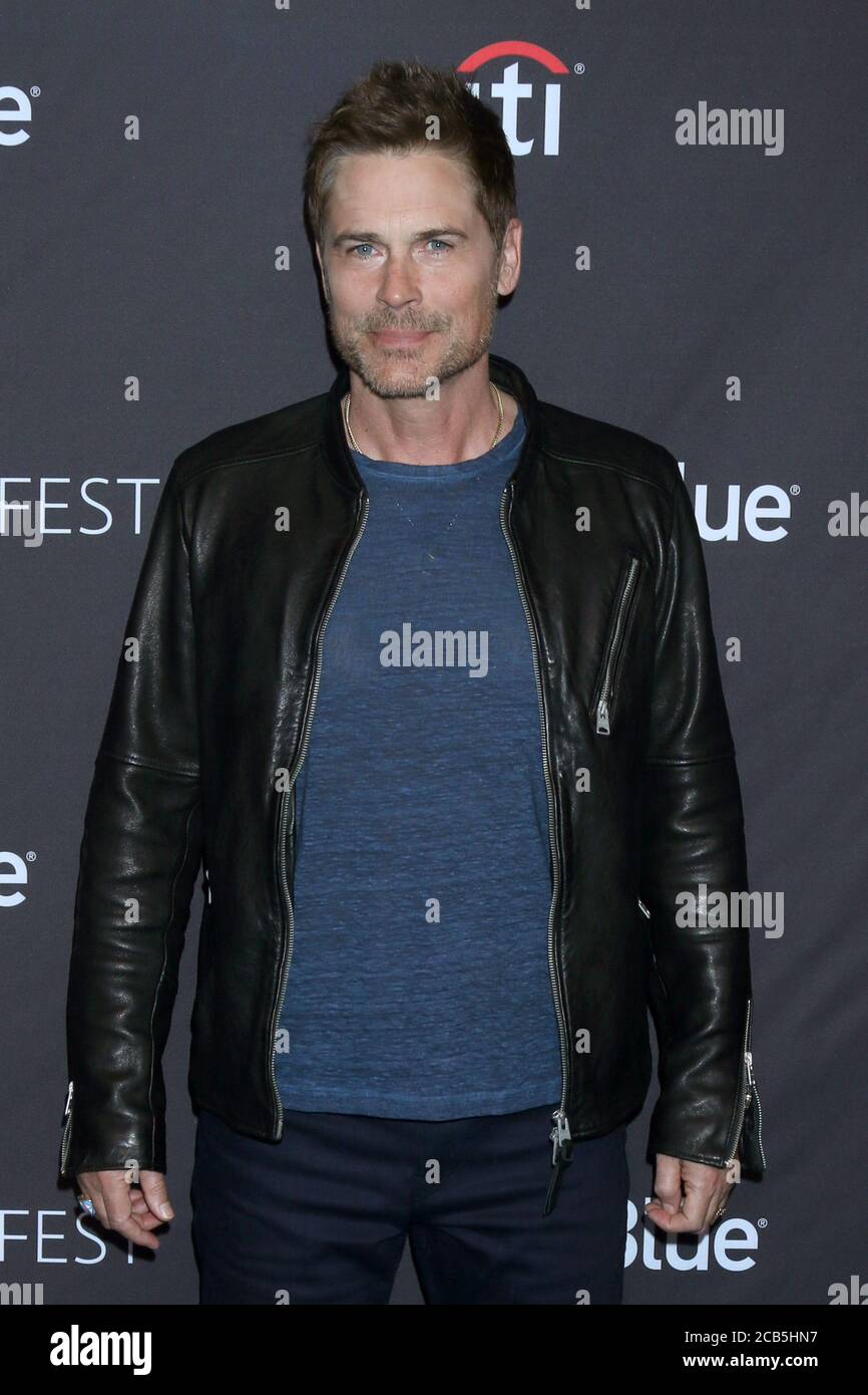 LOS ANGELES MAR 21 Rob Lowe at the PaleyFest "Parks and Recreation