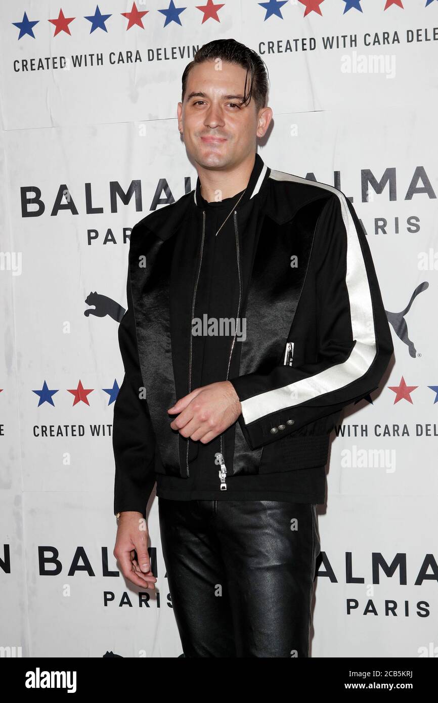 LOS ANGELES - NOV 21: G-Eazy at the 'PUMA x Balmain- created with Cara  Delevingne' LA Launch Event at the Milk Studios on November 21, 2019 in Los  Angeles, CA Stock Photo - Alamy