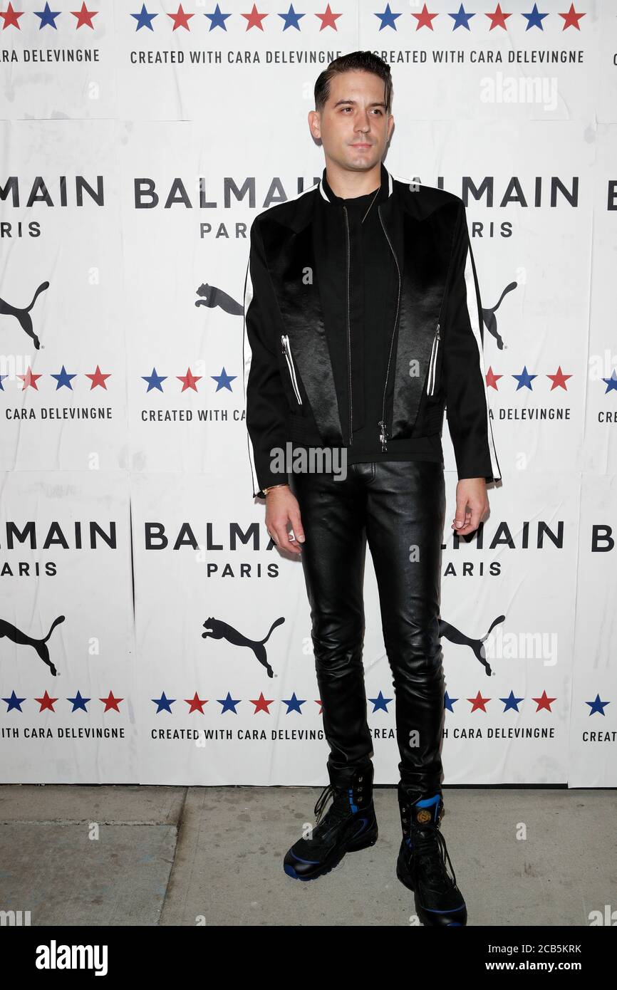 LOS ANGELES - NOV 21: G-Eazy at the 'PUMA x Balmain- created with Cara  Delevingne' LA Launch Event at the Milk Studios on November 21, 2019 in Los  Angeles, CA Stock Photo - Alamy