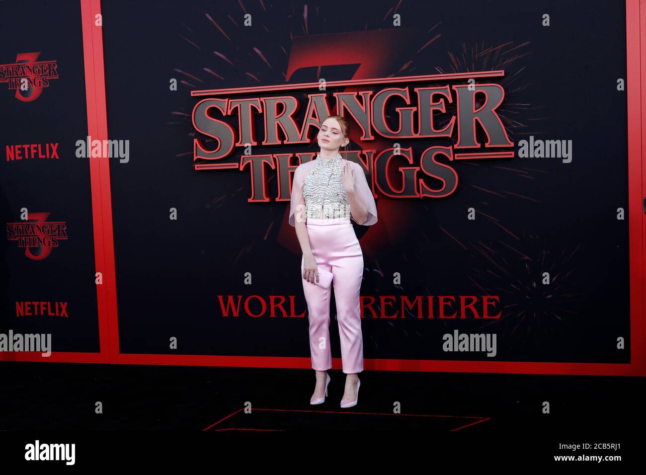 Sadie Sink attending Netflix's Stranger Things 2 Premiere Event Stock Photo  - Alamy