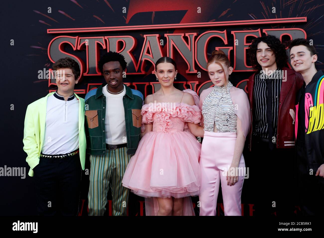 Sadie Sink attending Netflix's Stranger Things 2 Premiere Event Stock Photo  - Alamy