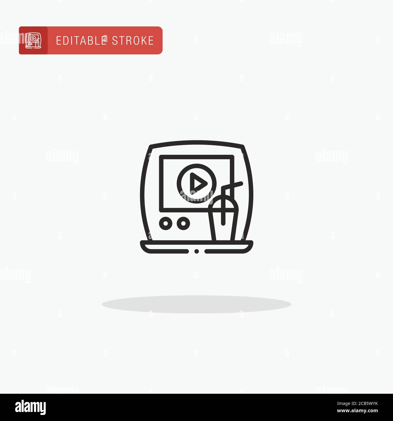 Screen icon vector. Screen icon for presentation Stock Vector Image ...