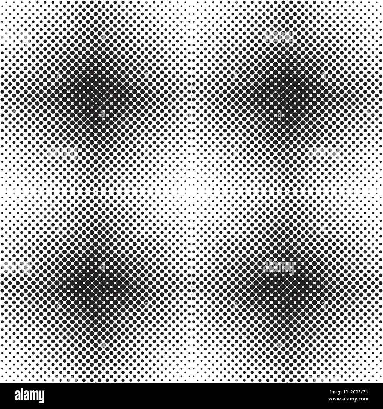Halftone dots pattern radiance Seamless pattern Background design