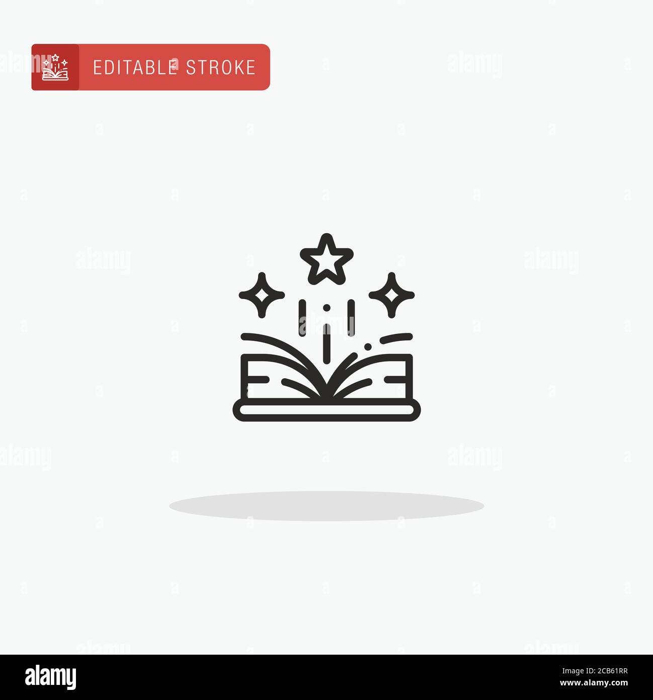 Magic Book icon vector. Magic Book icon for presentation Stock Vector ...