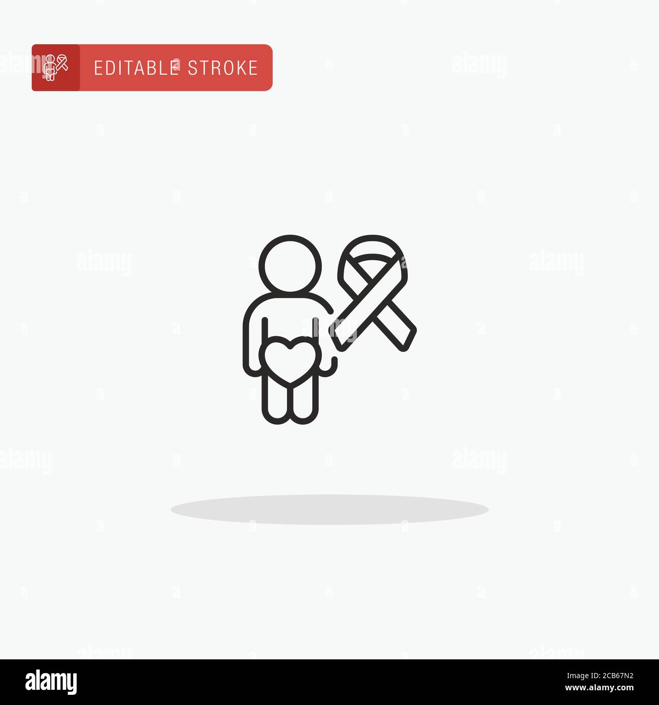 Cricket Player icon vector. Cricket Player icon for presentation. Stock Vector