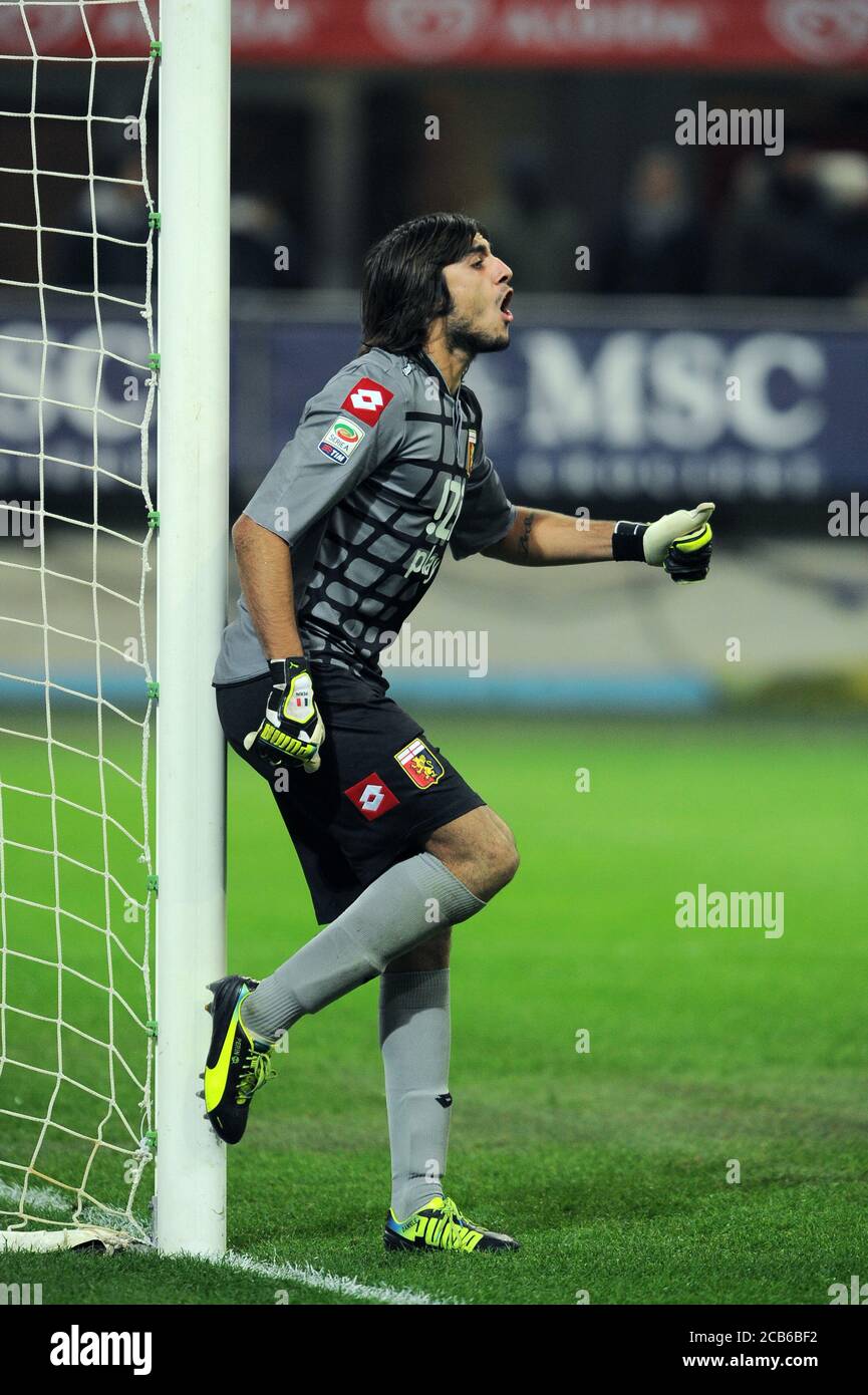 Mattia Perin of Genoa CFC editorial stock image. Image of european -  43831929