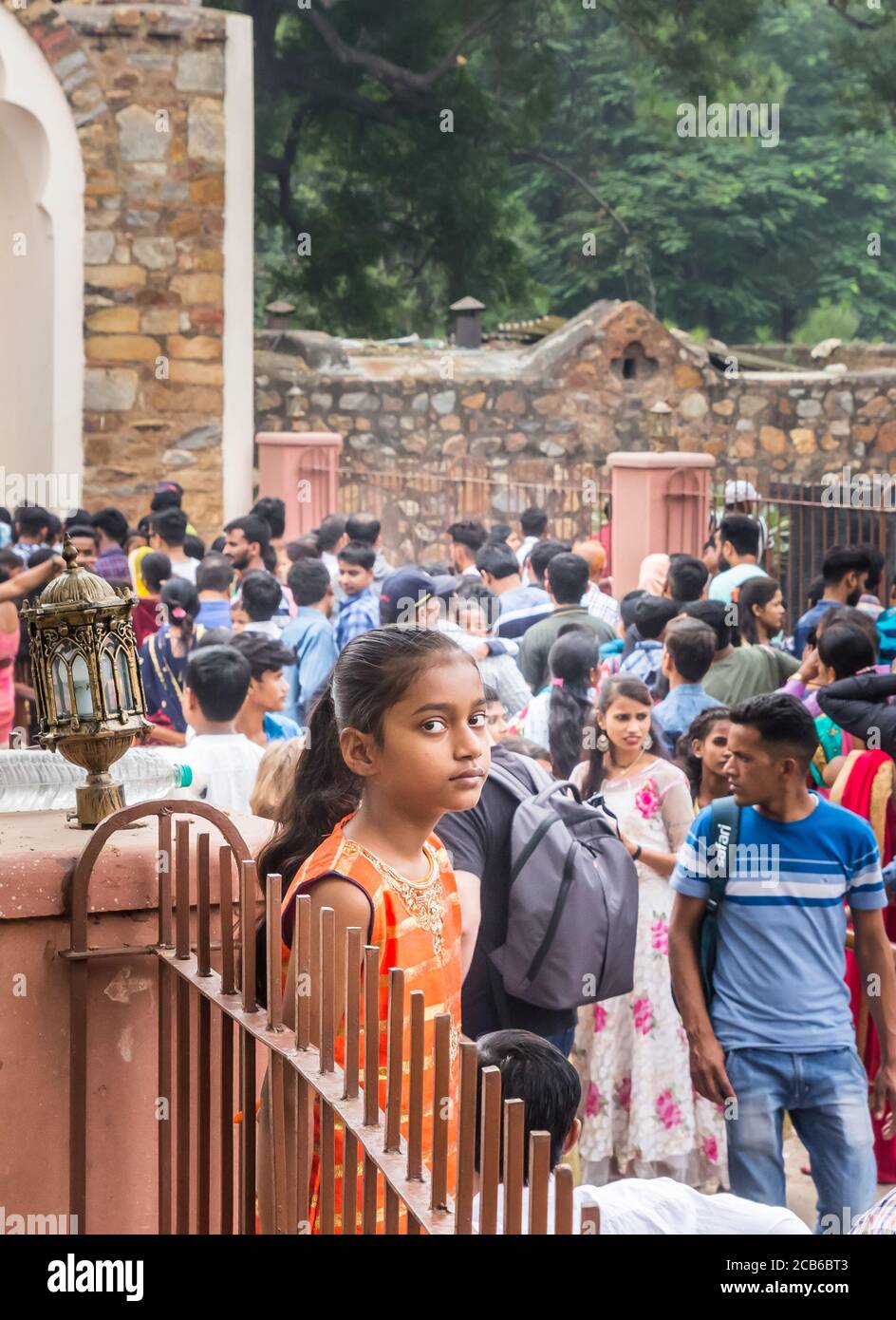 Indian girl in delhi india hi-res stock photography and images - Alamy