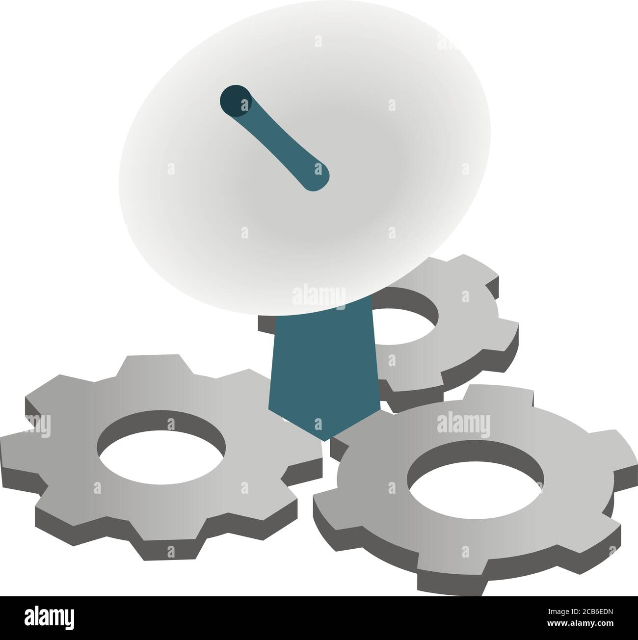 Technical equipment icon, isometric style Stock Vector