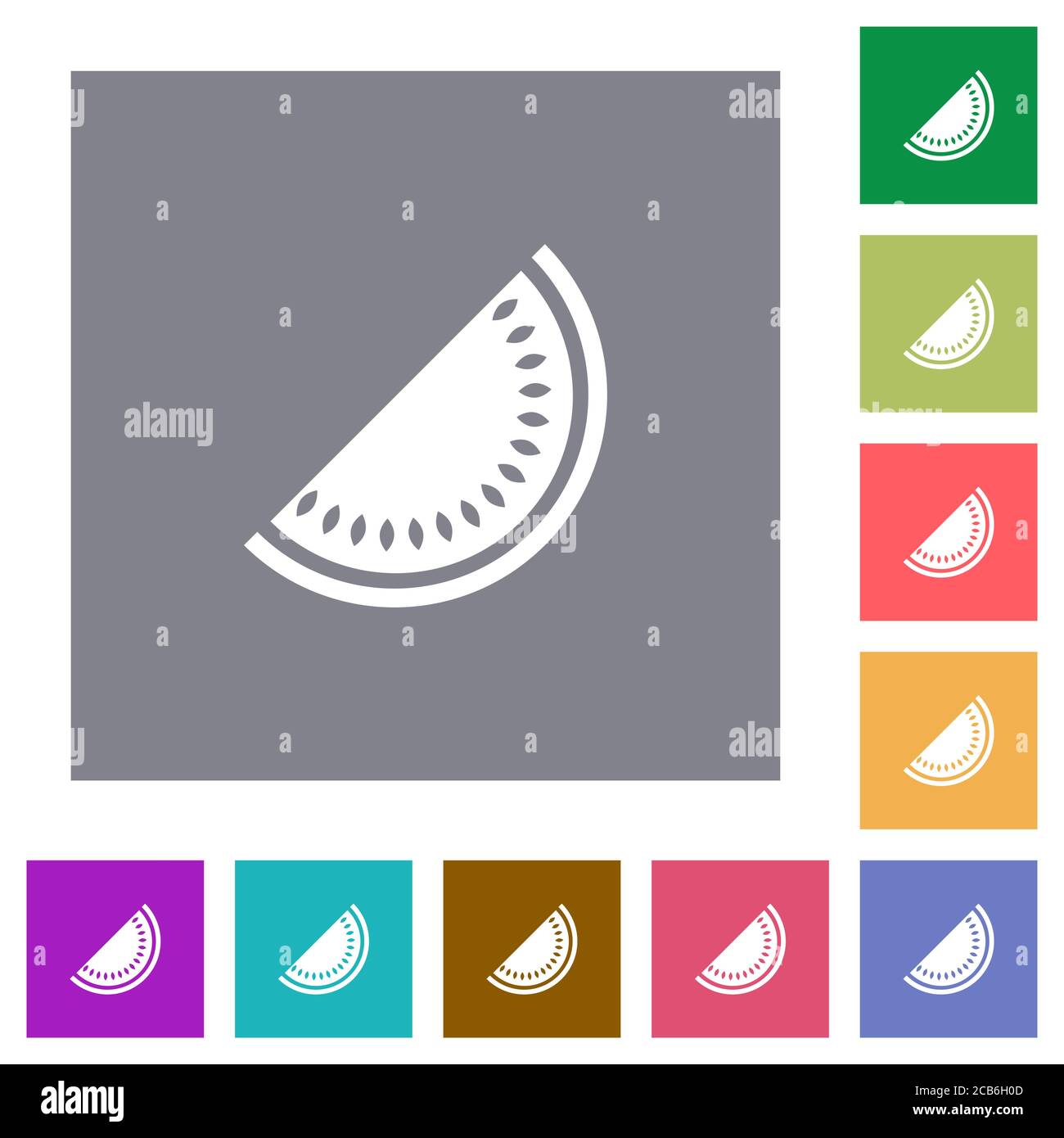 Watermelon plain background Stock Vector Images - Alamy