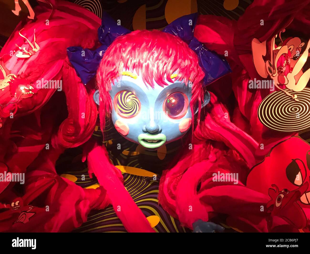 Psychedelic art installation hi-res stock photography and images