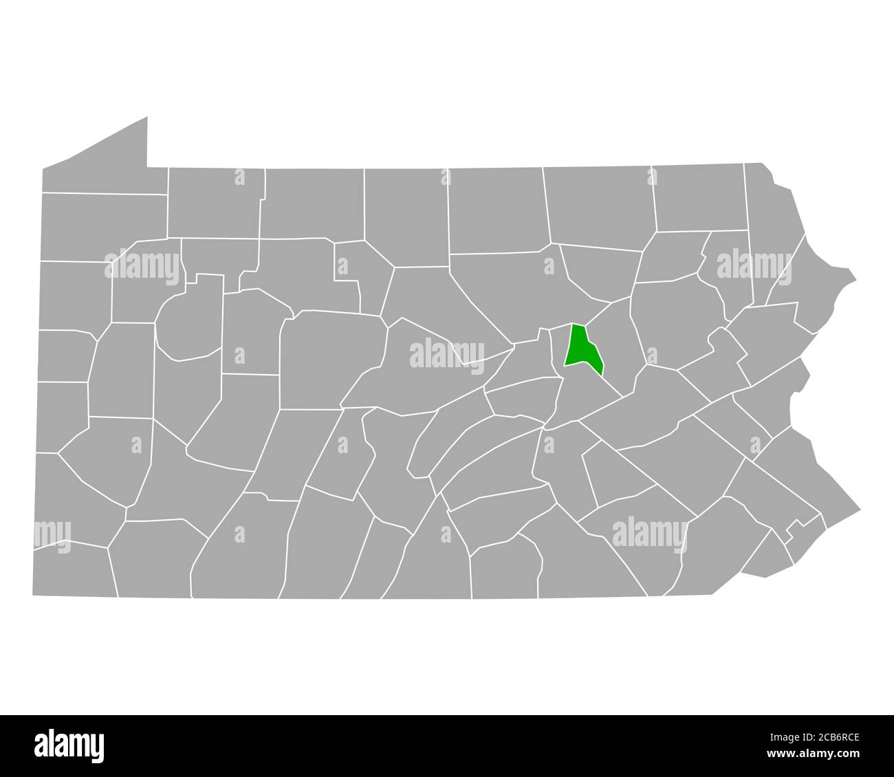 Map of Montour in Pennsylvania Stock Photo Alamy