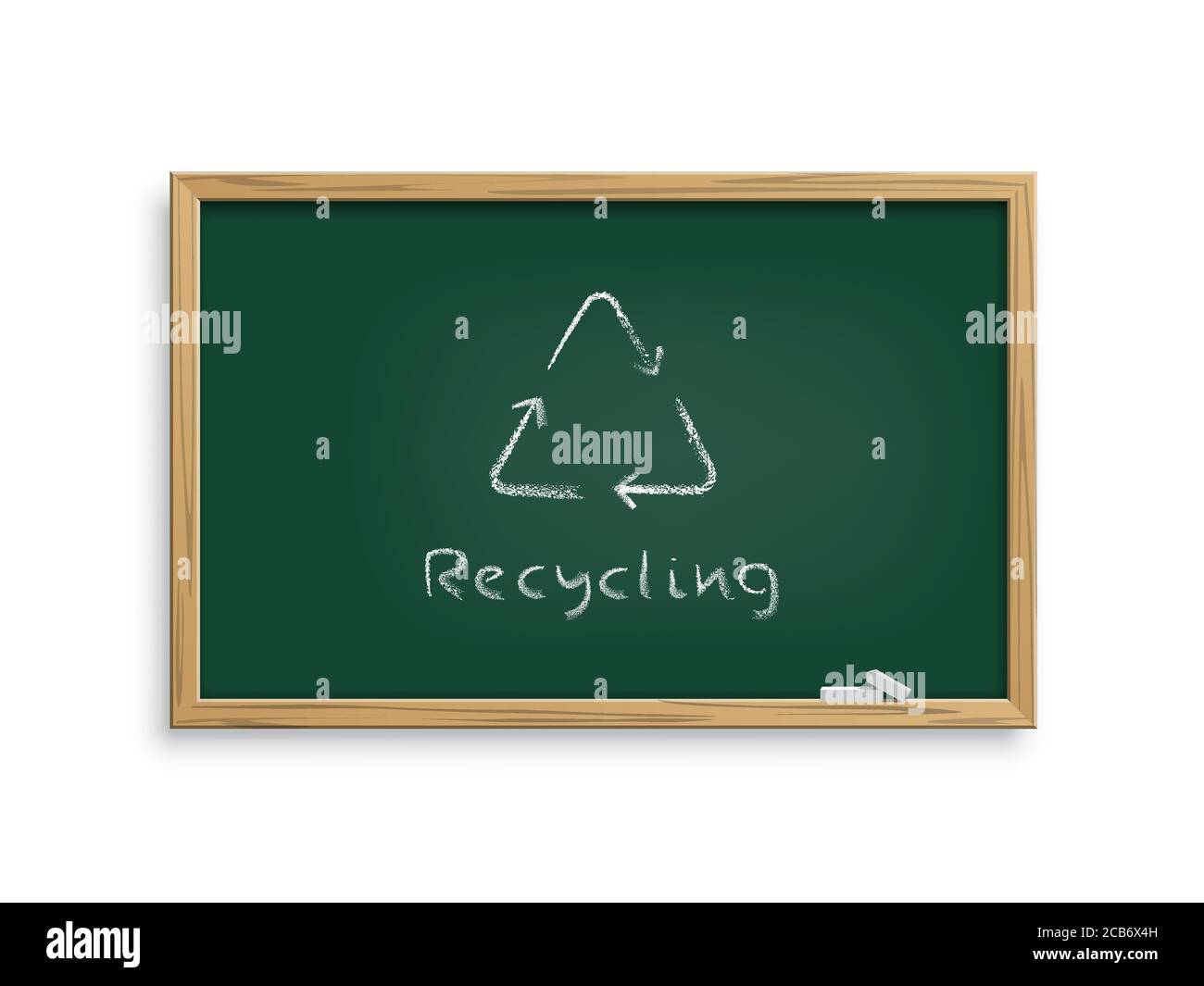 Reduce reuse recycle blackboard sign hi-res stock photography and ...