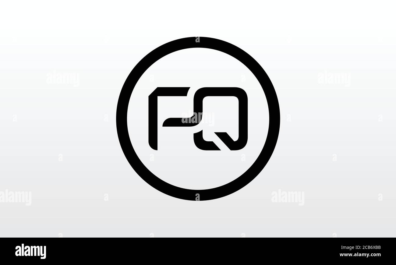 Initial PQ, PO Letter Logo With Creative Modern Business Typography ...
