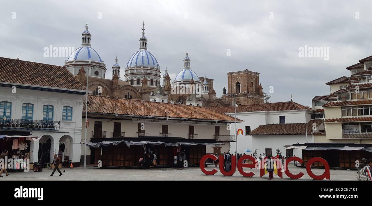 Town square cuenca ecuador hi-res stock photography and images - Alamy