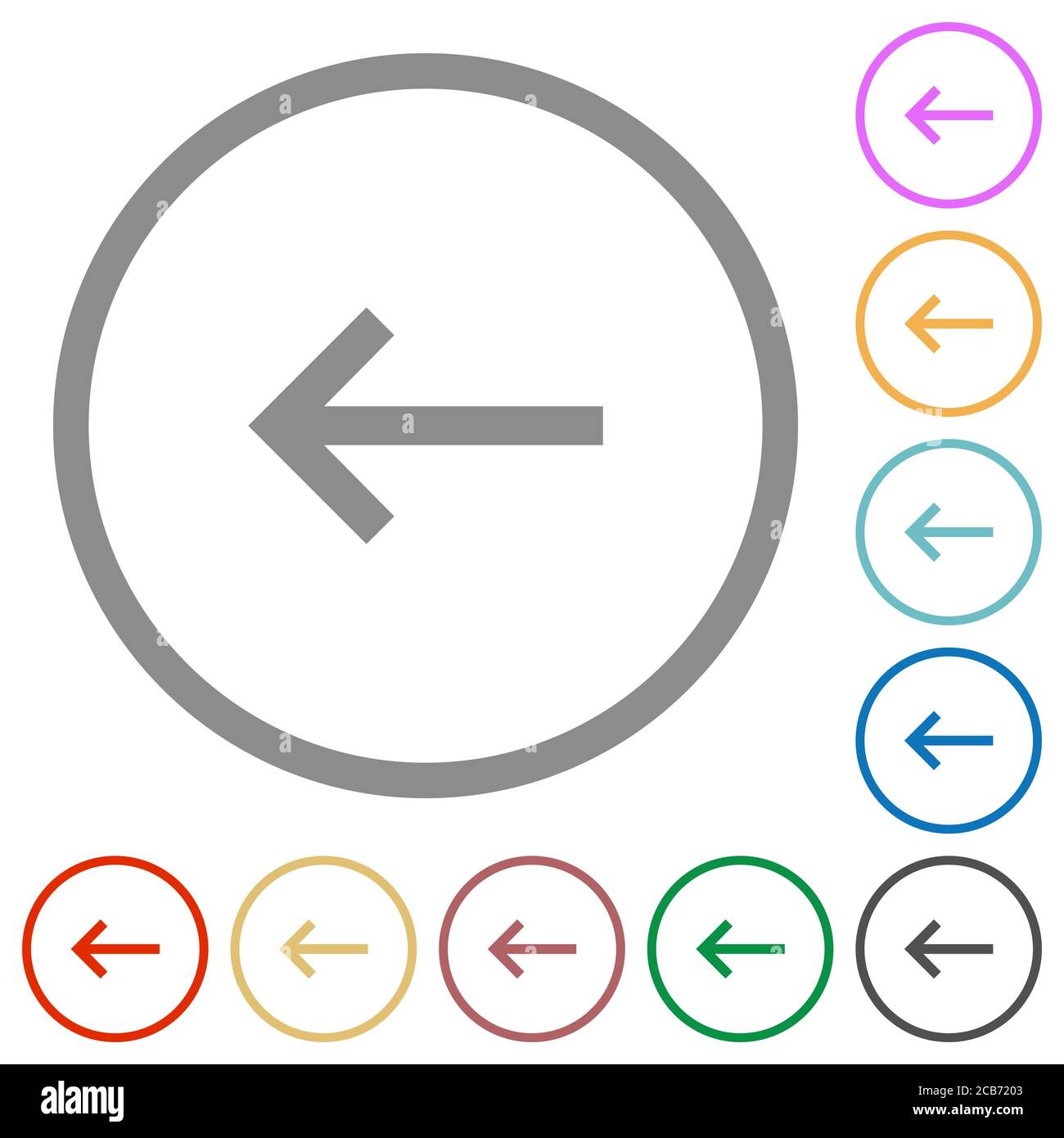 Button backspace Cut Out Stock Images & Pictures - Alamy