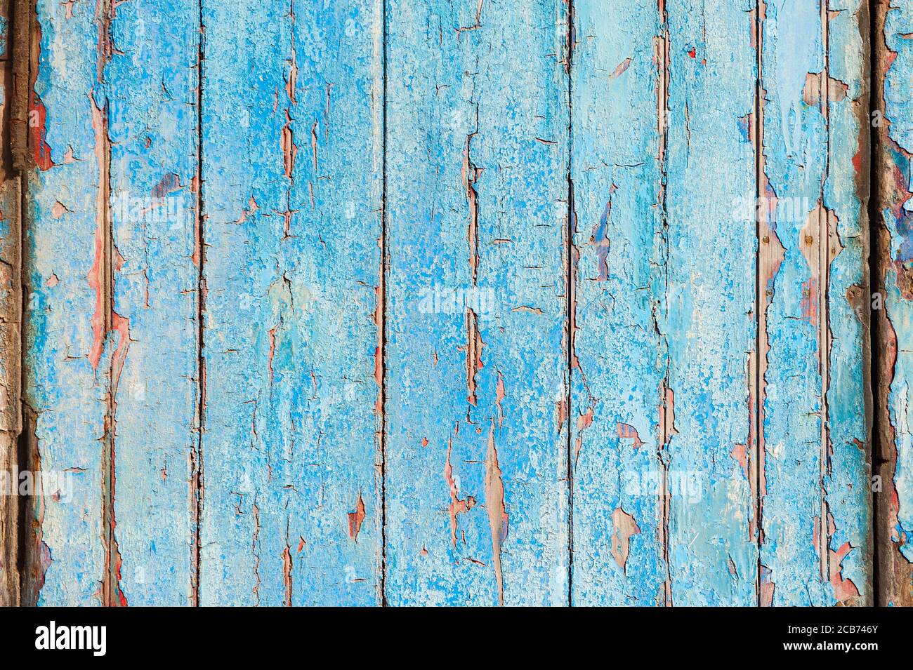 Old blue wooden background, perfect textured pattern. Stock Photo