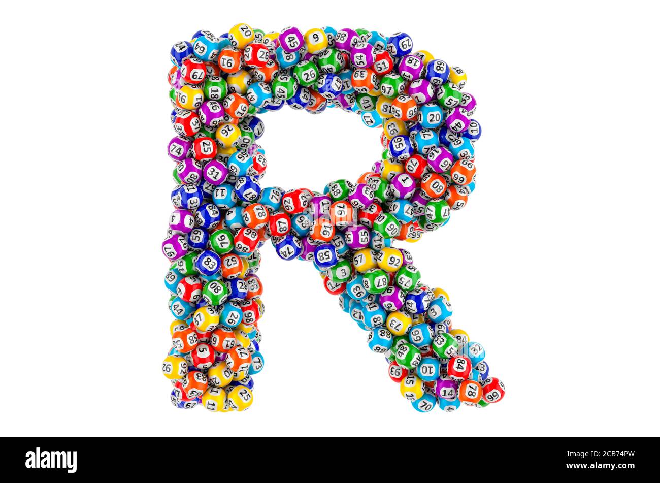 Alphabet letter from gambling Cut Out Stock Images & Pictures - Alamy