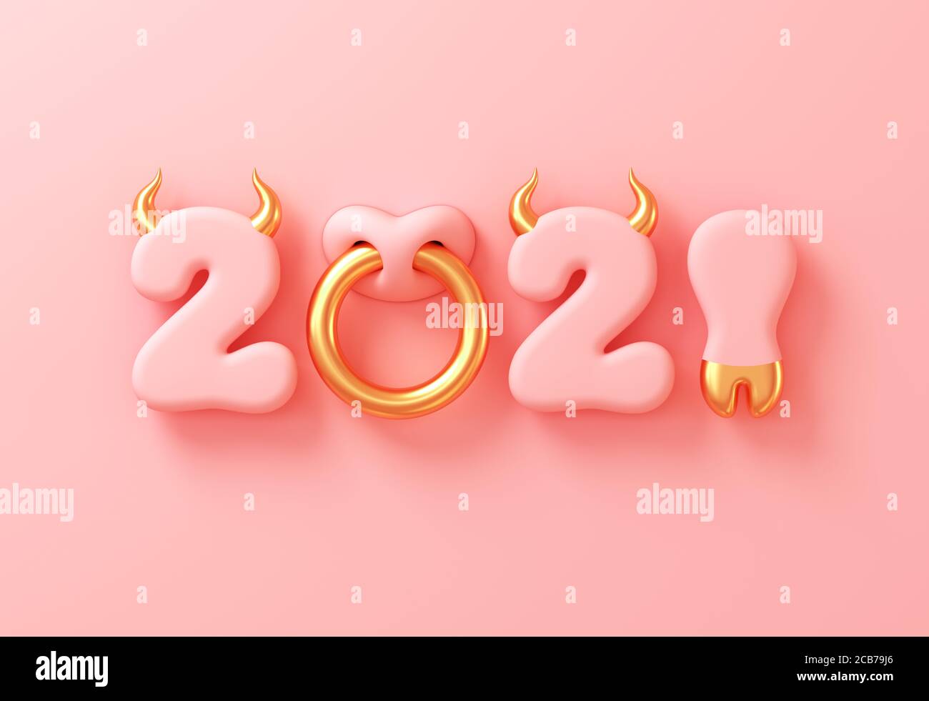 21 With Numbers As Bull Horns Hoof And Nose Ring On Pink Background Concept Of Chinese New Year Of The Ox 3d Illustration Stock Photo Alamy 21 With Numbers As Bull Horns Hoof And Nose Ring On Pink Background Concept Of Chinese New Year Of The Ox 3d Illustration Stock Photo Alamy