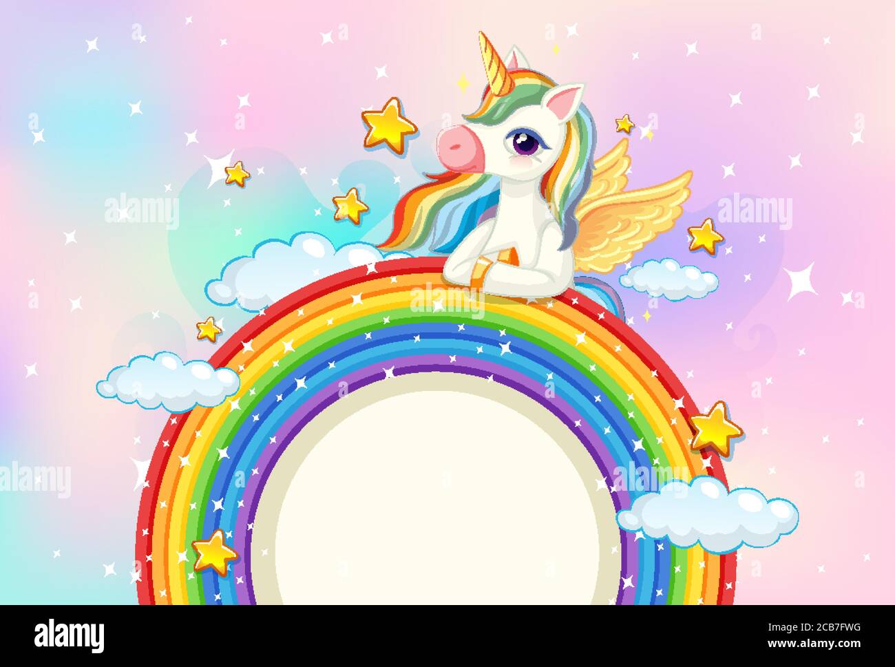 cute unicorn rainbow wallpaper