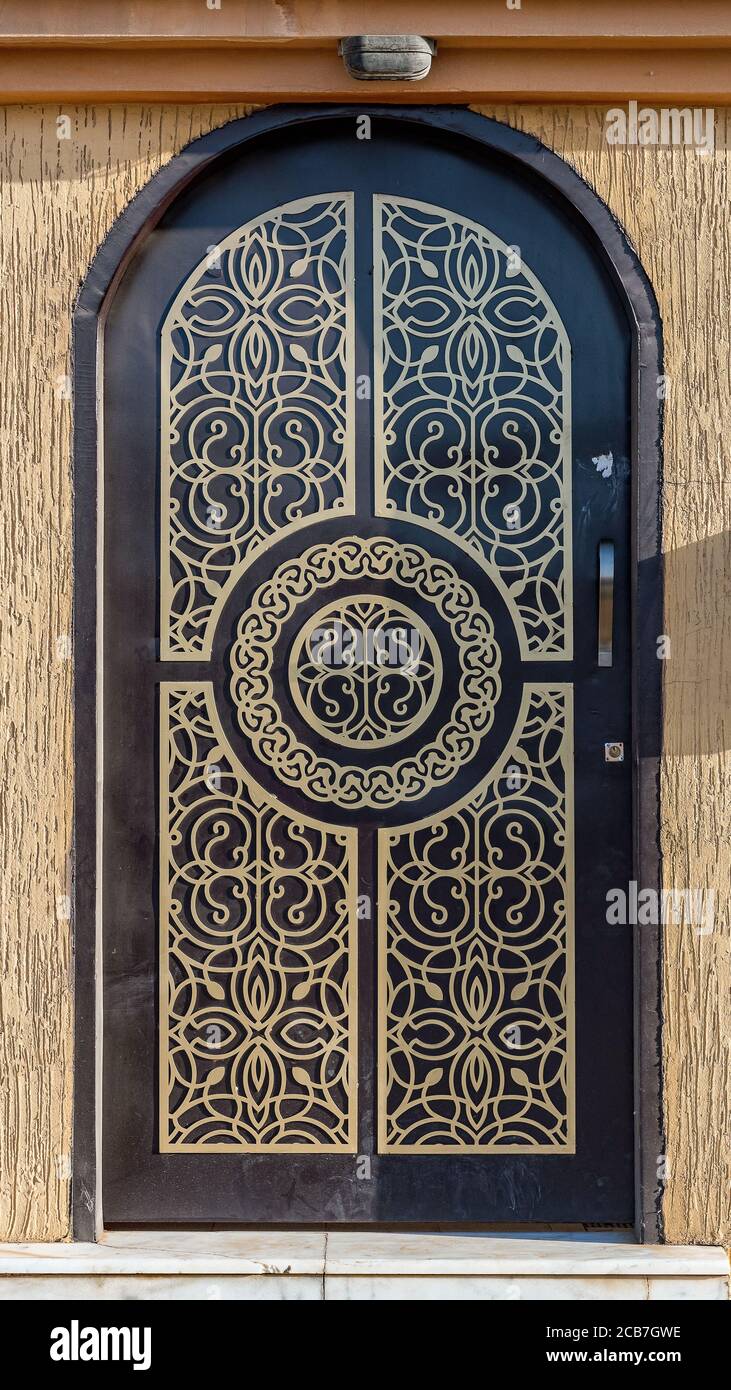Saudi Arabian doors Stock Photo Alamy