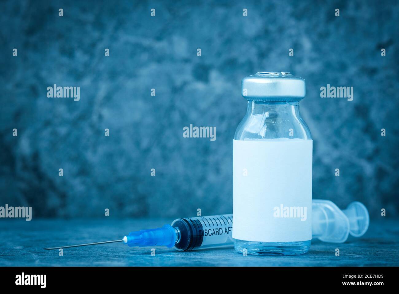 Vaccine and syringe injection. It use for prevention, immunization and ...