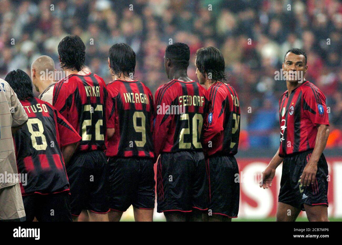 Milan Italy, 20 Octobert 2004, "SAN SIRO " Stadium, UEFA Champions League  2004/2005 , AC Milan - FC