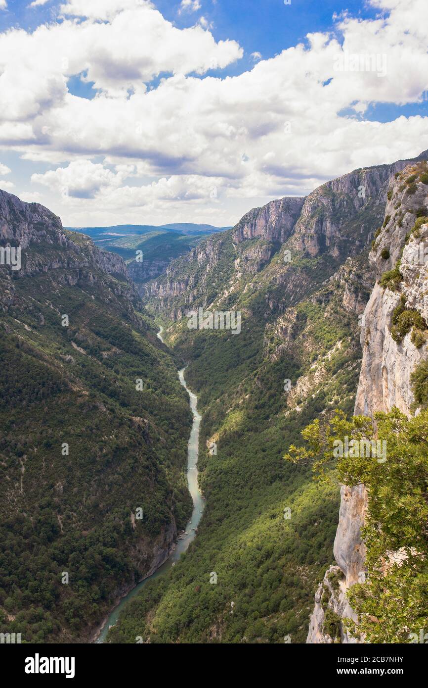 Gorges du Verdon Stock Photo - Alamy
