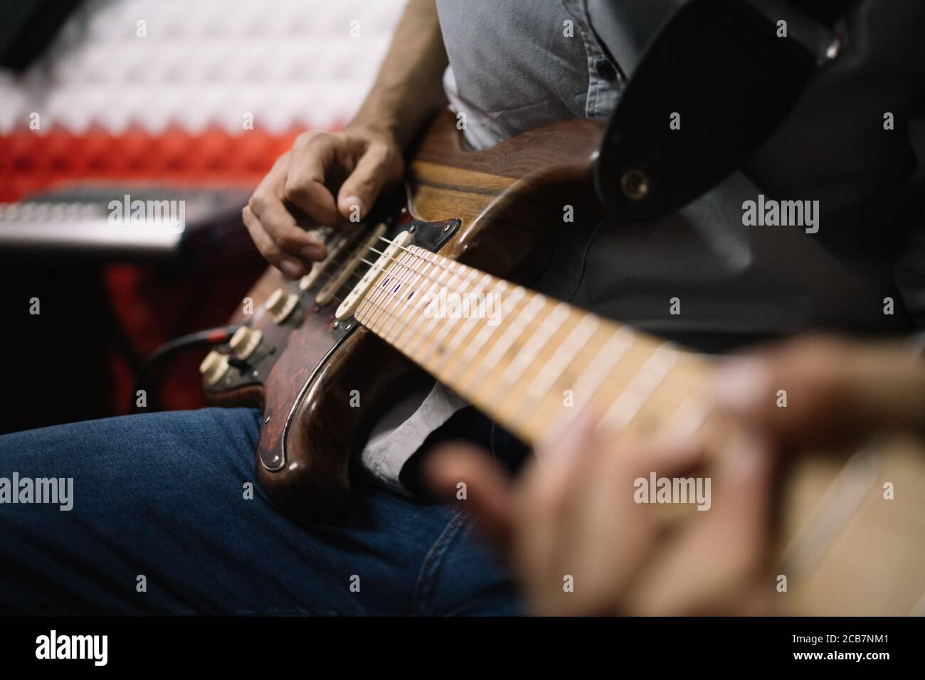 Hands Of Male Guitar Player Playing Electric Guitar Close Up View Of Cropped Male Musician Playing Guitar In Studio Stock Photo Alamy Hands Of Male Guitar Player Playing Electric Guitar Close Up View Of Cropped Male Musician Playing Guitar In Studio Stock Photo Alamy