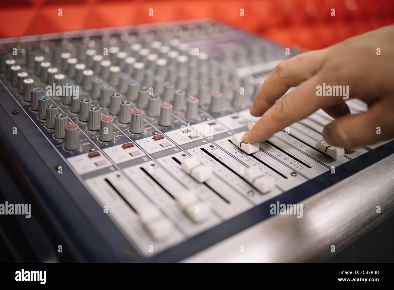 Mixer controller view hi-res stock photography and images - Alamy