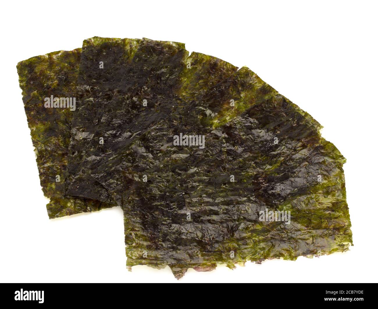 Japanese food nori dry seaweed or edible seaweed Stock Photo Alamy