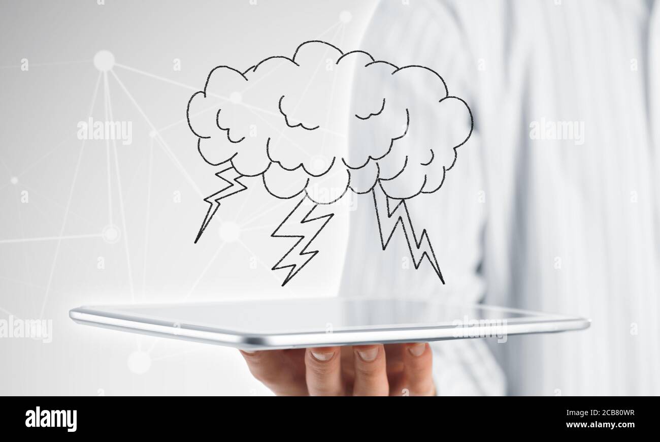 Cloud computing concept Stock Photo - Alamy