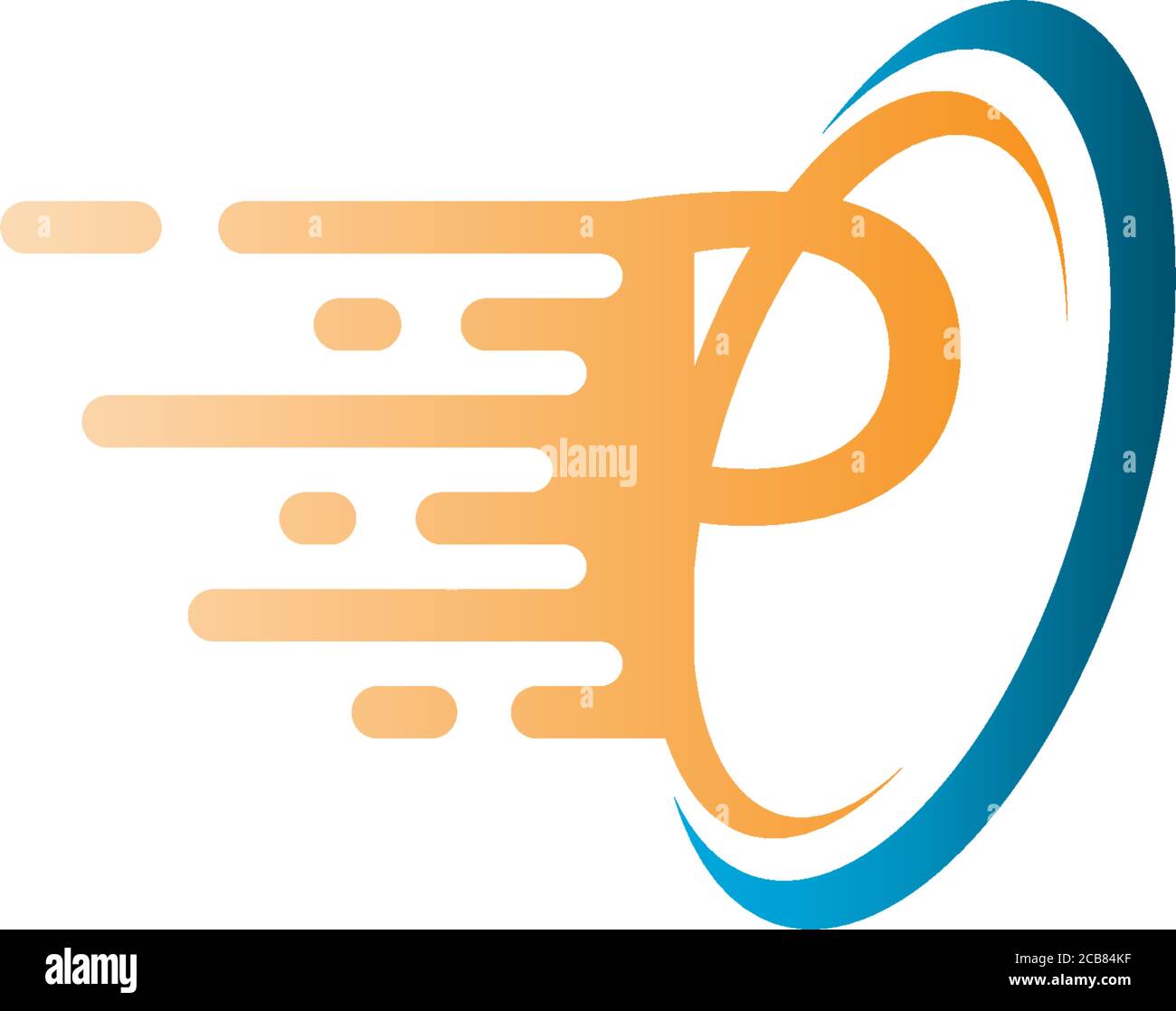 P Letter Speed circle Logo, Concept Letter P + Icon Speed + circle ...