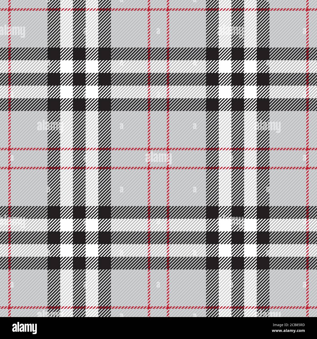 Vintage tartan texture seamless pattern. Traditional Scottish checkered plaid ornament. Coloured geometric intersecting striped vector illustration. Stock Vector