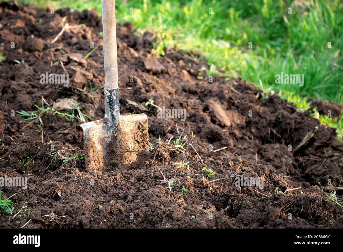 Stuck in the ground hi-res stock photography and images - Alamy