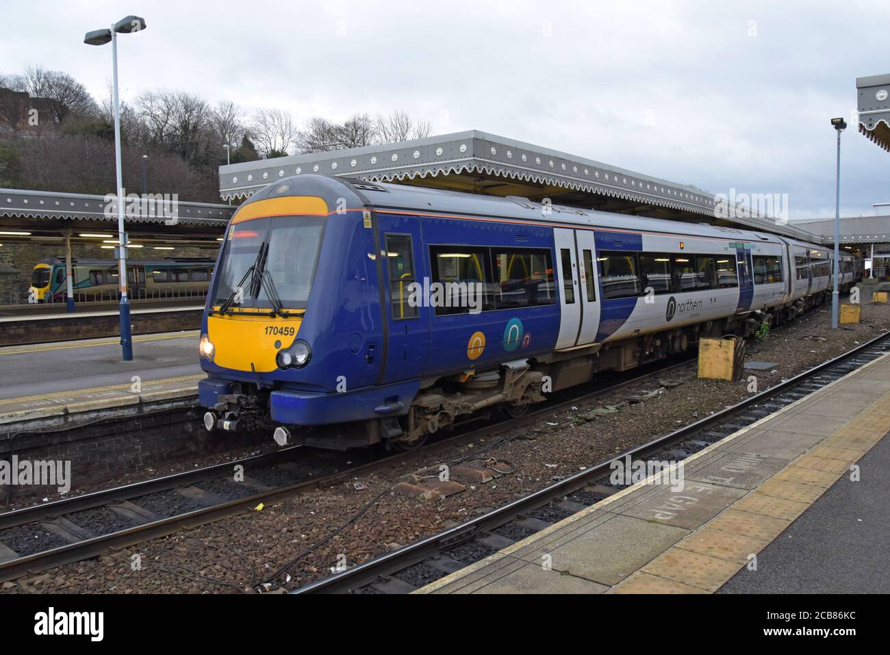 A Northern Trains 170 class Turbostar diesel multiple unit train at ...