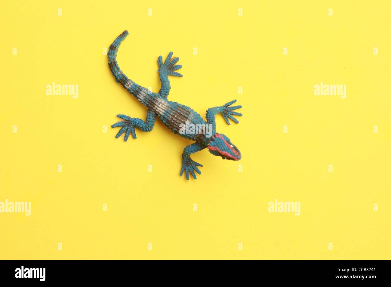 rubber lizard toy